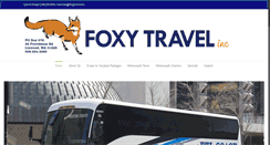 Desktop Screenshot of foxytravel.com